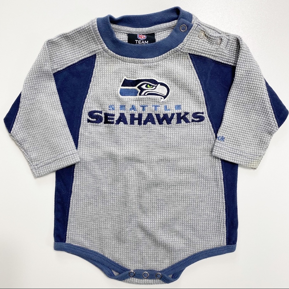 NFL Seattle Seahawks Long Sleeve Onsie